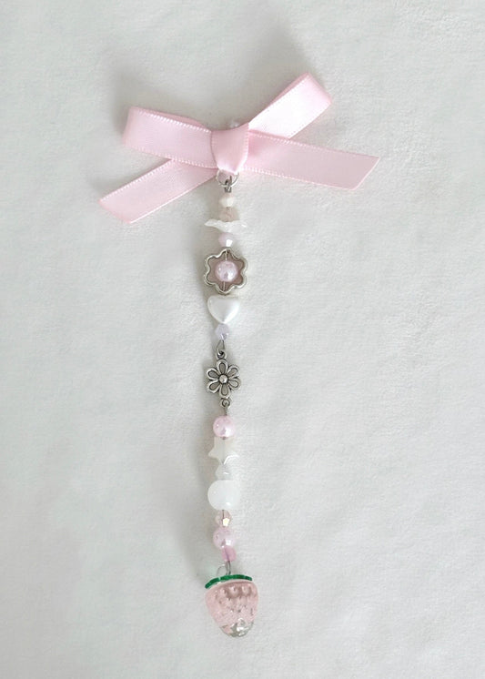 Istahil ⁠♡ Pink Bow Hijab Charm ౨ৎ